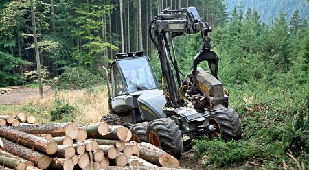 HVAC for forestry vehicles